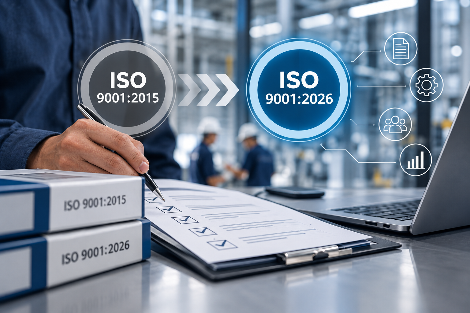 Transición de ISO 9001:2015 A ISO 9001:2026  [GC70]